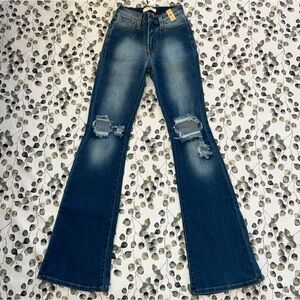 Vibrant Miu Flare Bootcut Jeans